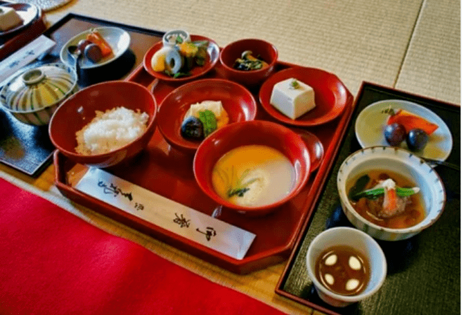 Japanese diet small portions