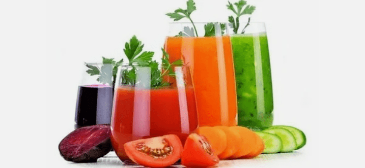 Japanese dietary juices vegetables and fruits