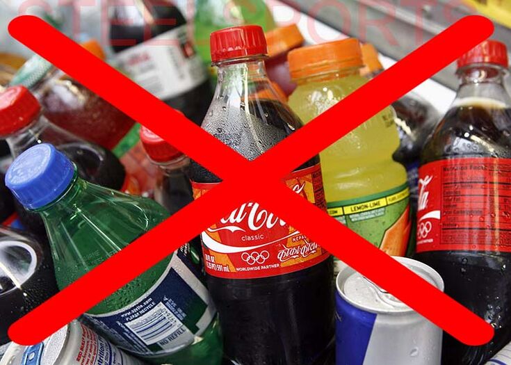 carbonated drinks should be excluded from the weight loss diet for one week