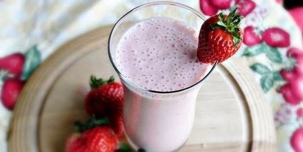 strawberry milkshake for diet shop