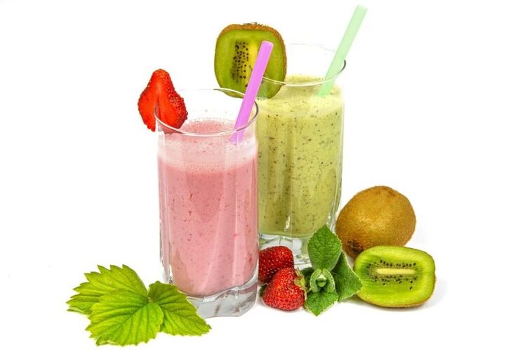 fruit smoothies for weight loss and cleansing the body